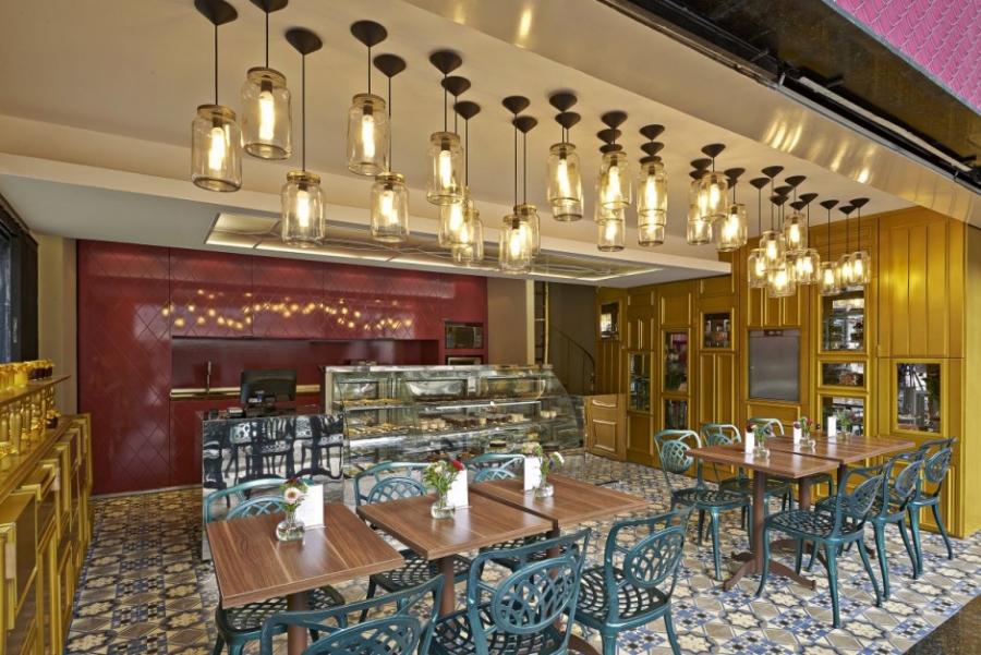 巴西La Galette糕點店的空間設計