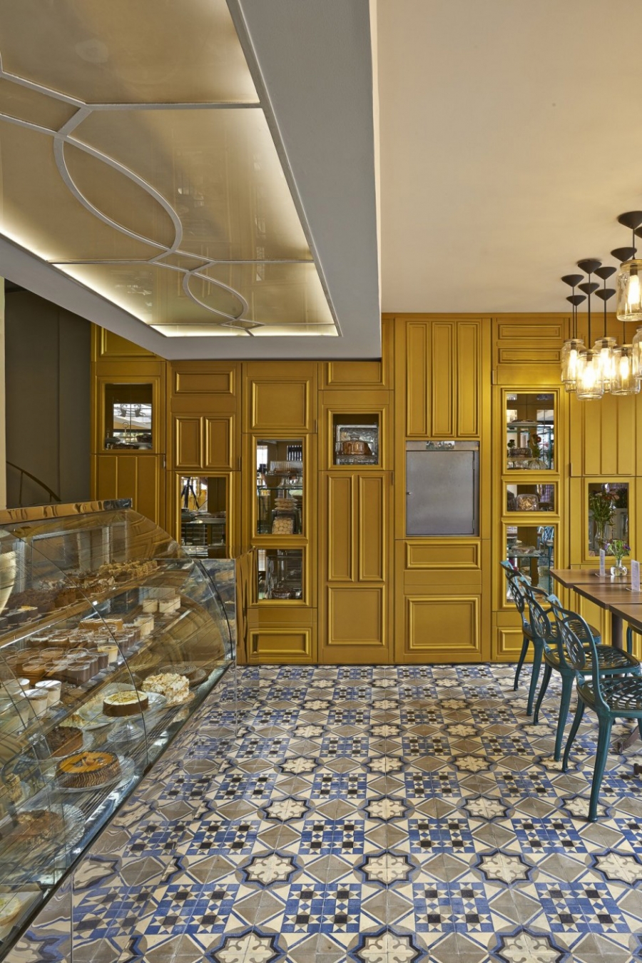 巴西La Galette糕點店的空間設計