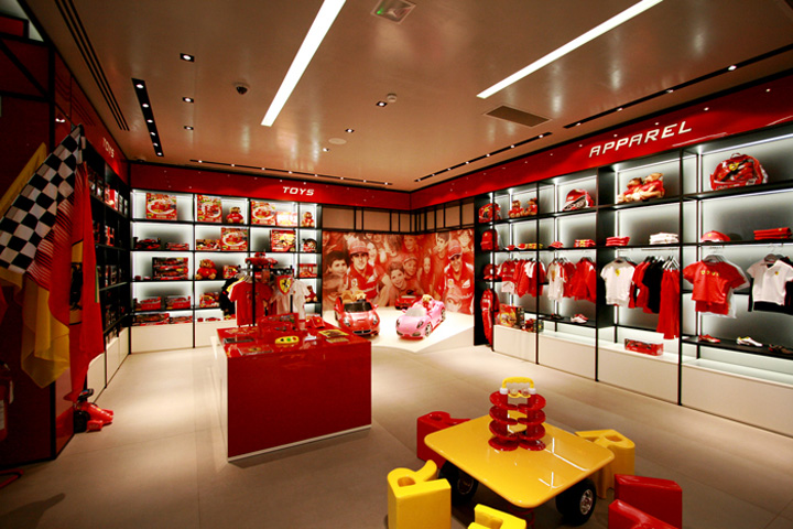 意大利馬拉內(nèi)羅Ferrari法拉利零售專賣店設(shè)計
