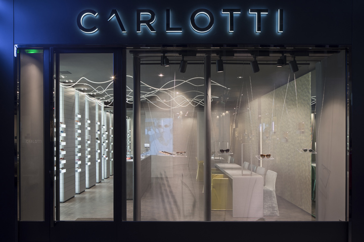 Carlotti optic眼鏡專賣店空間設(shè)計