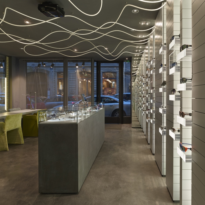 Carlotti optic眼鏡專賣店空間設(shè)計